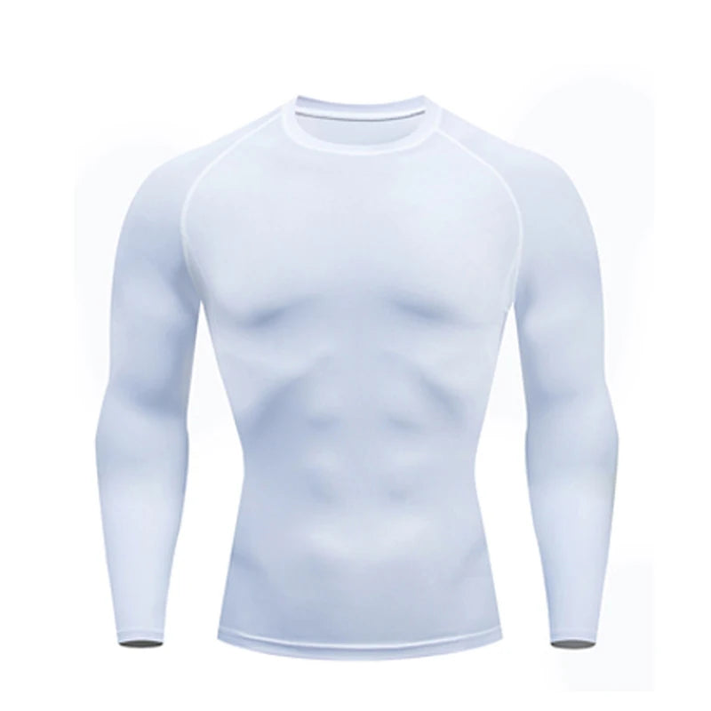 Ropa interior térmica de secado rápido para hombre Ropa deportiva de compresión para correr Mallas de baloncesto Gimnasio Fitness Jogging Sportswe