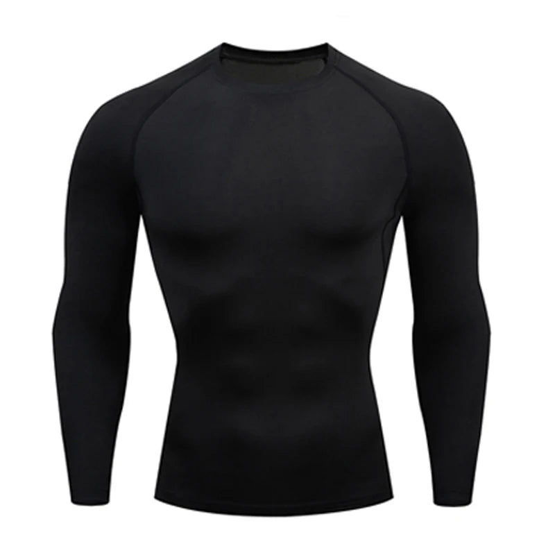 Ropa interior térmica de secado rápido para hombre Ropa deportiva de compresión para correr Mallas de baloncesto Gimnasio Fitness Jogging Sportswe