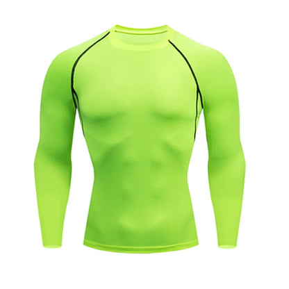 Ropa interior térmica de secado rápido para hombre Ropa deportiva de compresión para correr Mallas de baloncesto Gimnasio Fitness Jogging Sportswe