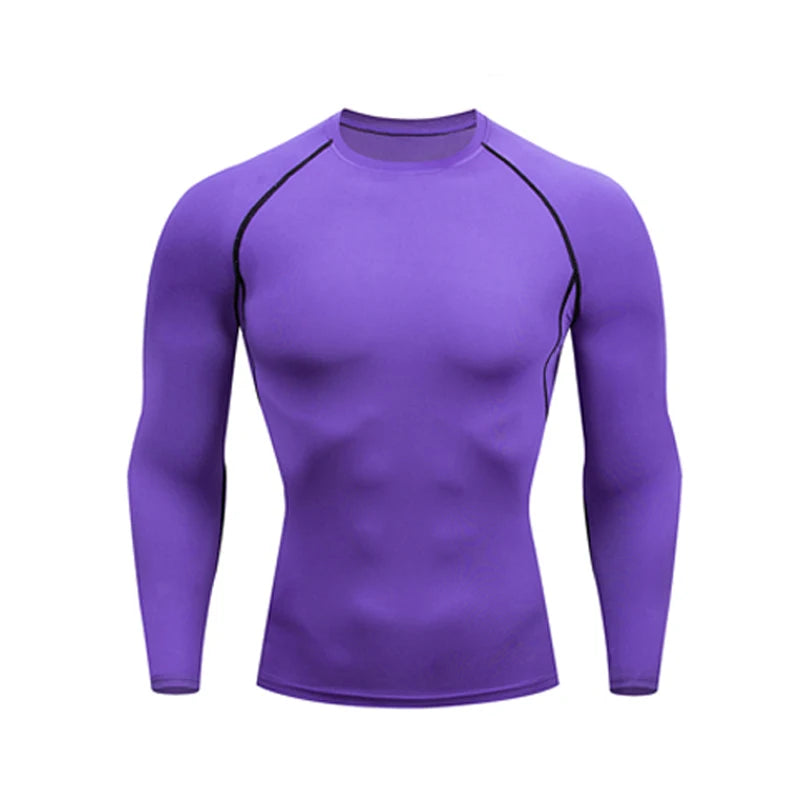 Ropa interior térmica de secado rápido para hombre Ropa deportiva de compresión para correr Mallas de baloncesto Gimnasio Fitness Jogging Sportswe