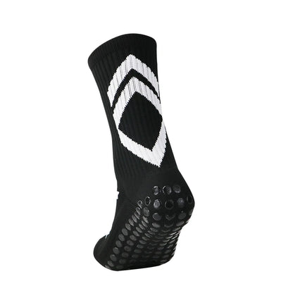 Calcetines  Antideslizante Fútbol Hombres Sport Grips Crew Calcetines Ciclismo Running Calcetines